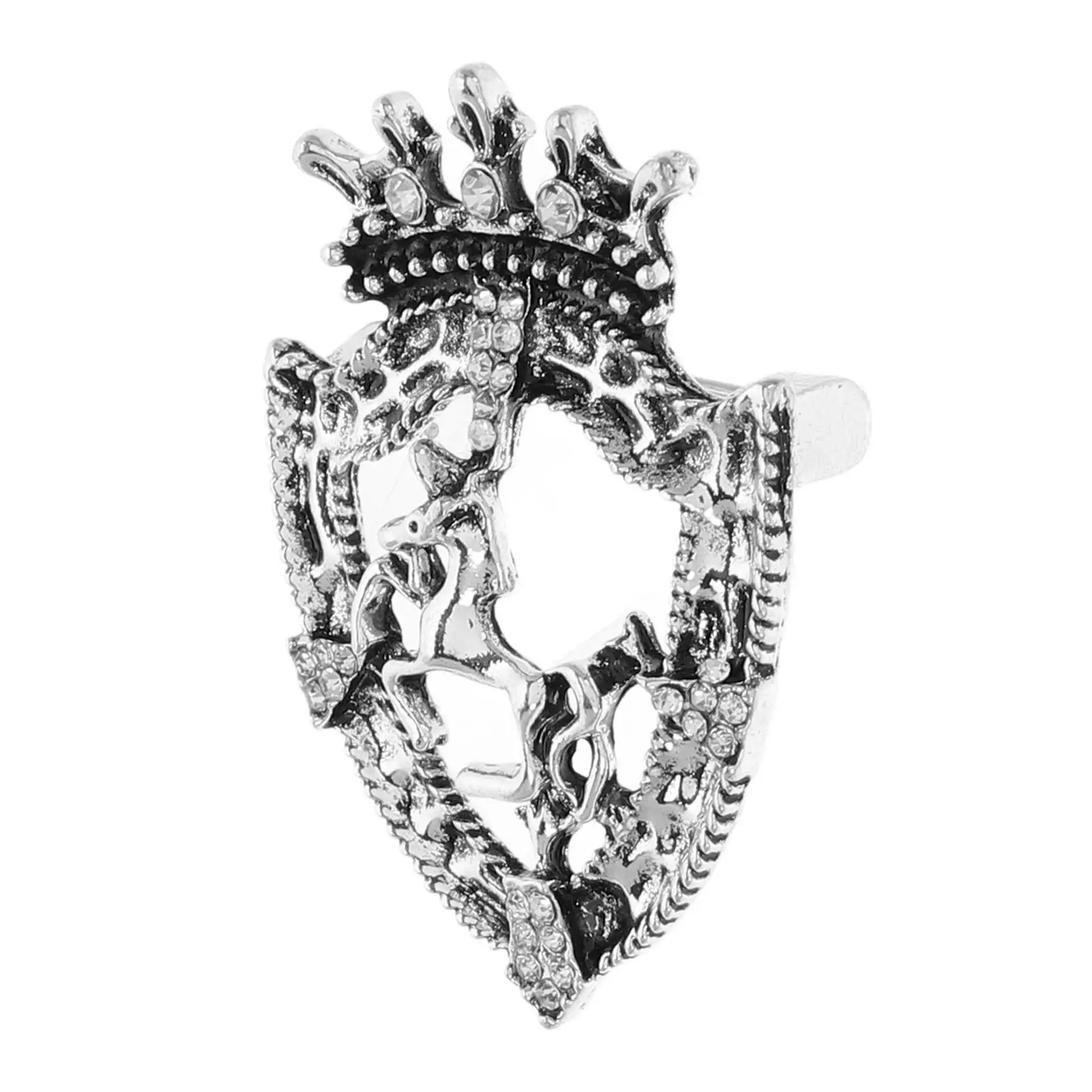 Rhinestone Shield Pin Vintage Brooch Pins for Men Suits Horse Western Horse Clip Badge Crown Accessories Retro Props
Rhinestone Shield Pin Vintage Brooch Pins for Men Suits Horse Western Horse Clip Badge Crown Accessories Retro Props