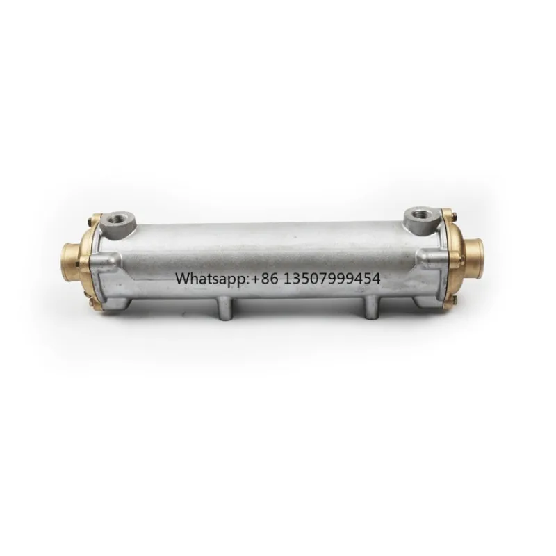 Dunkai DK7203 Aluminium Fuel Water Tube Oil Cooler Heat Exchanger with Spare Parts for Gearbox High Quality
Dunkai DK7203 Aluminium Fuel Water Tube Oil Cooler Heat Exchanger with Spare Parts for Gearbox High Quality