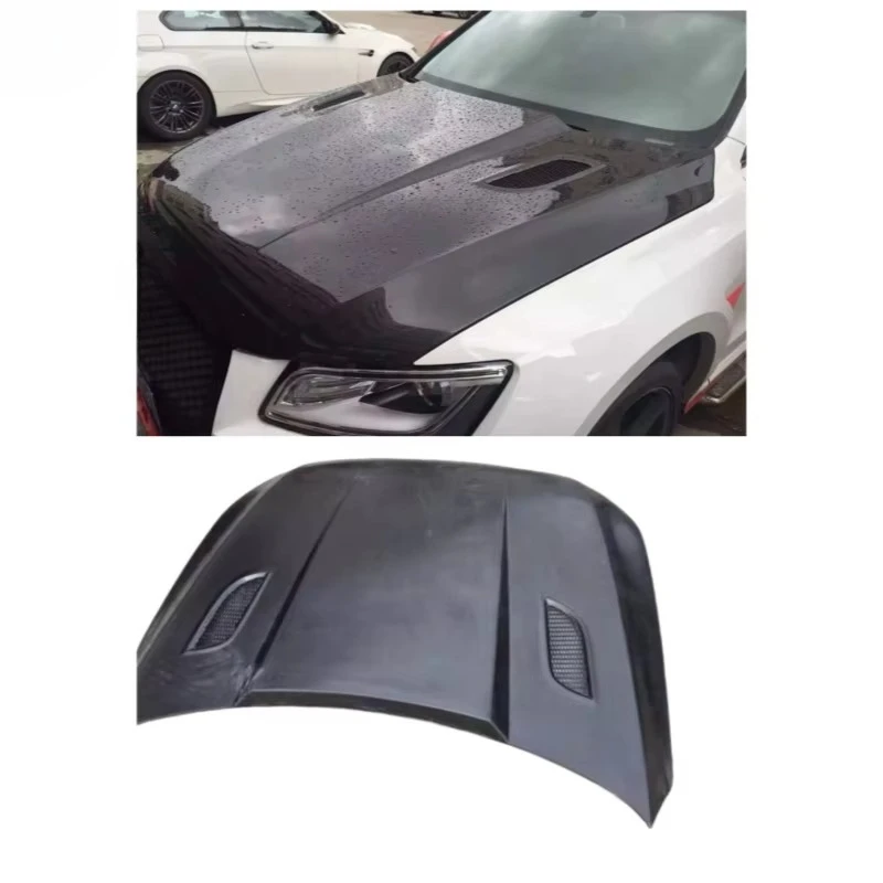 Q5 2012-2018 Carbon Fiber Hood (SUV-optimized, Enhanced Aerodynamics & Stylish Look)
Q5 2012-2018 Carbon Fiber Hood (SUV-optimized, Enhanced Aerodynamics & Stylish Look)