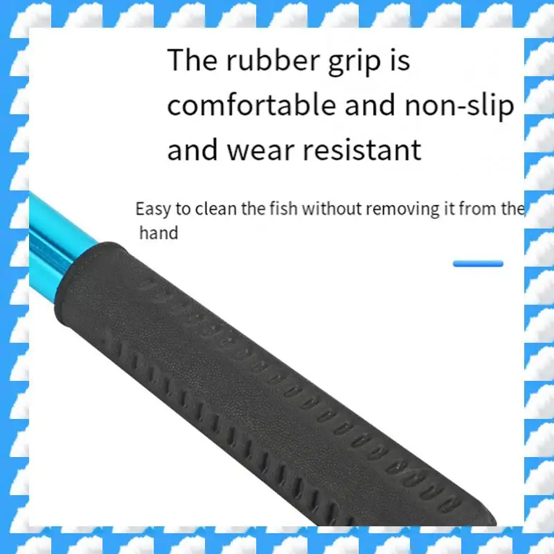 ONGE 75-90Cm Folding Fishing Brail Net Telescopic Fishing Landing Net Scoop Net Durable Blue
ONGE 75-90Cm Folding Fishing Brail Net Telescopic Fishing Landing Net Scoop Net Durable Blue