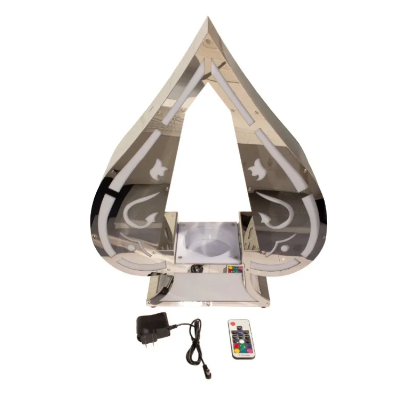 Bar ktv club creative laser light bar spade wine prop display
Bar ktv club creative laser light bar spade wine prop display