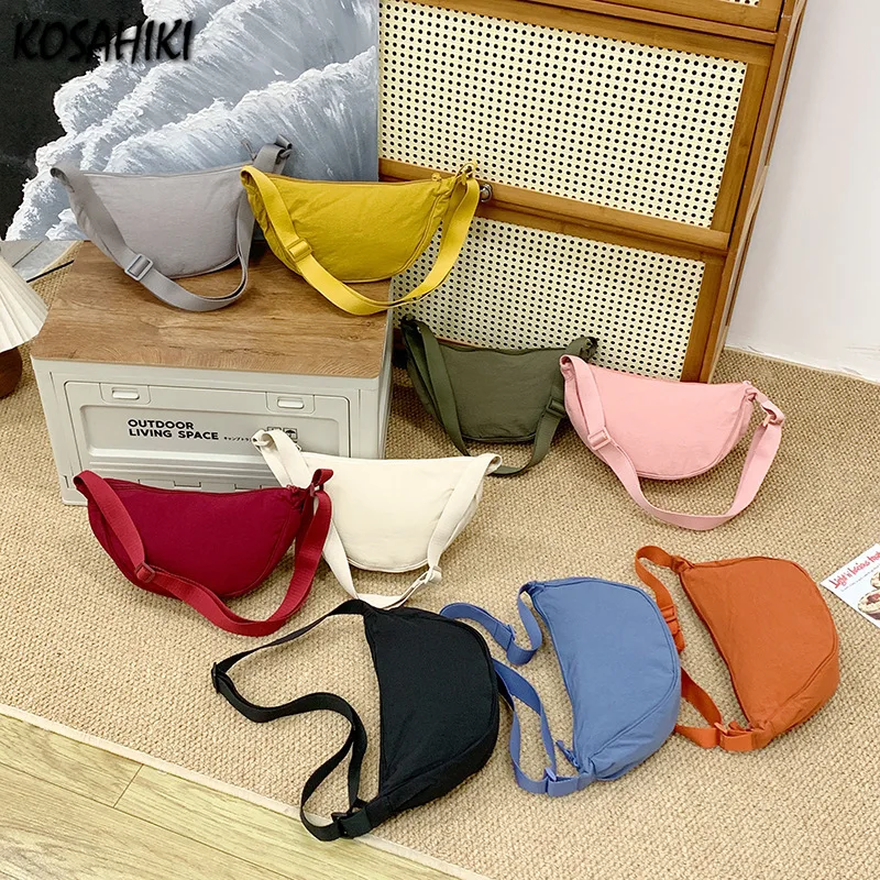 Japanese Y2k Aesthetic Solid Hobo Bag Trendy Casual All Match Vintage Shoulder Bags Korean Simple Fashion Ins Crossbody Handbags
Japanese Y2k Aesthetic Solid Hobo Bag Trendy Casual All Match Vintage Shoulder Bags Korean Simple Fashion Ins Crossbody Handbags