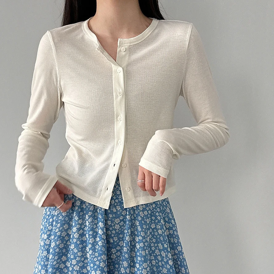 Cardigan Women Sweaters Coats Tops Jackets Full Sleeve Y2k Streetwear Elegant Knit Open Stitch Round Neck Slim Fit 2026 Spring
Cardigan Women Sweaters Coats Tops Jackets Full Sleeve Y2k Streetwear Elegant Knit Open Stitch Round Neck Slim Fit 2026 Spring