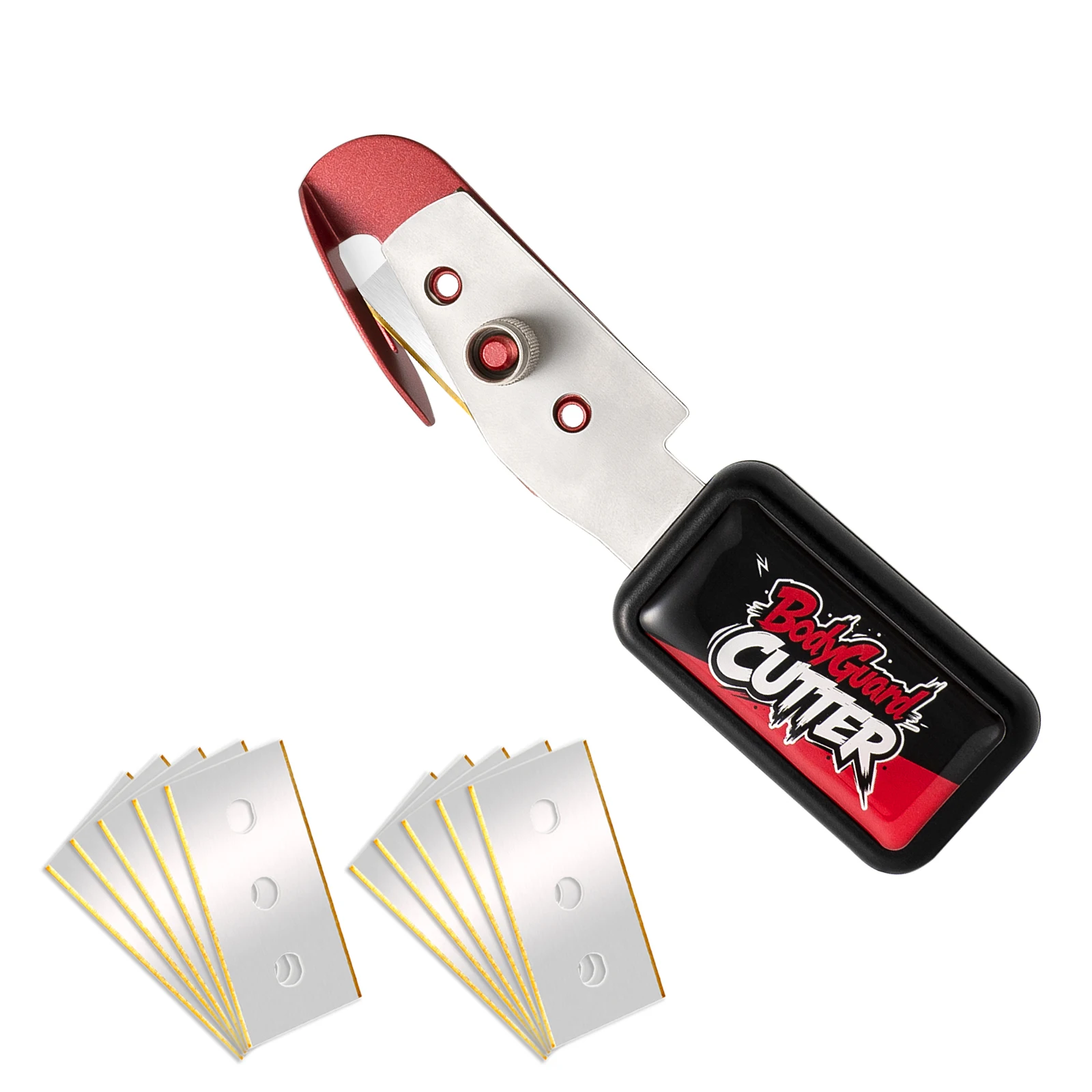 FOSHIO Vinyl Backing Cutter Slitter Knife Tint Paper Wrap Car Film Safety Cutting Tool With Titanium Coated Edge Hidden Blades
FOSHIO Vinyl Backing Cutter Slitter Knife Tint Paper Wrap Car Film Safety Cutting Tool With Titanium Coated Edge Hidden Blades