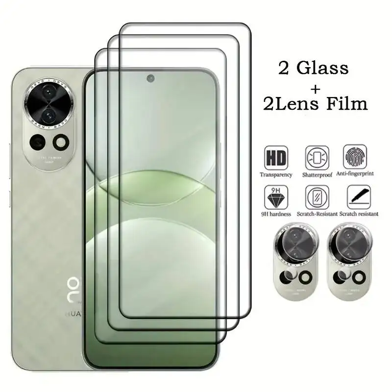 Для HUAWEI Nova 13 14 12 Ultra Pro Y73 Y72 Y71 Y70 Y63 Y61 Y60 Plus: Защитные стекла для экрана + 2 шт. защитных стекол для камеры HD
Для HUAWEI Nova 13 14 12 Ultra Pro Y73 Y72 Y71 Y70 Y63 Y61 Y60 Plus: Защитные стекла для экрана + 2 шт. защитных стекол для камеры HD
