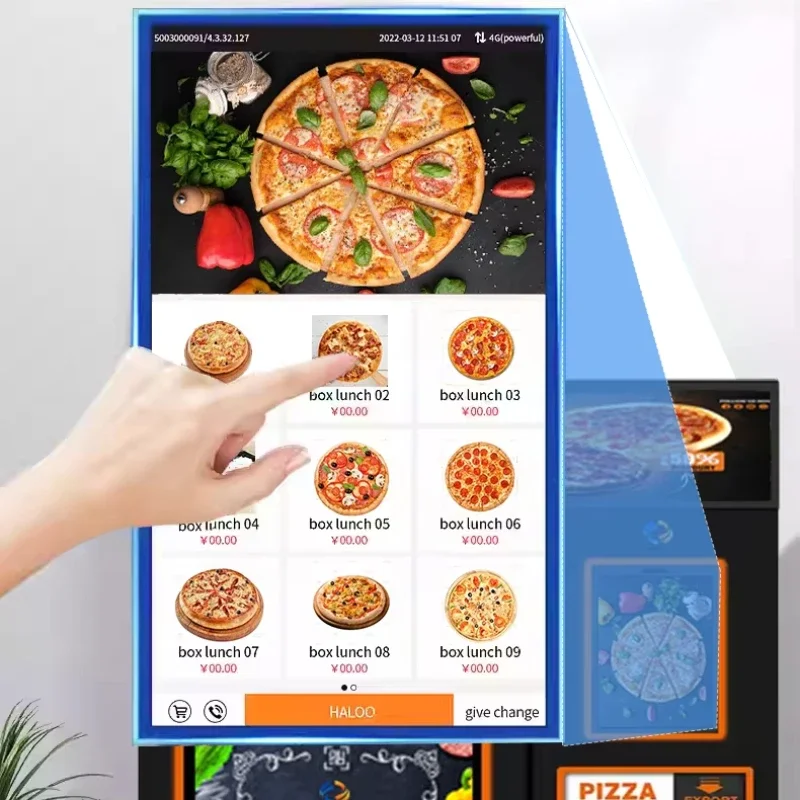 YG Customized Fully Automatically Indoor Hot Food Frozen Food Commercial Vending Machine Automatic Smart Pizza Vending Machine
YG Customized Fully Automatically Indoor Hot Food Frozen Food Commercial Vending Machine Automatic Smart Pizza Vending Machine