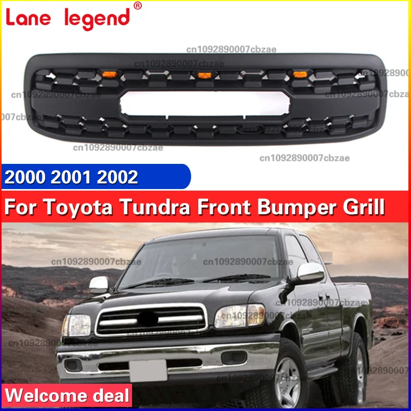 For Toyota Tundra 2000-2002 Bumper Grill Racing Grills Car Front Grille Grillg Tunning Part Car Accessories tools
For Toyota Tundra 2000-2002 Bumper Grill Racing Grills Car Front Grille Grillg Tunning Part Car Accessories tools