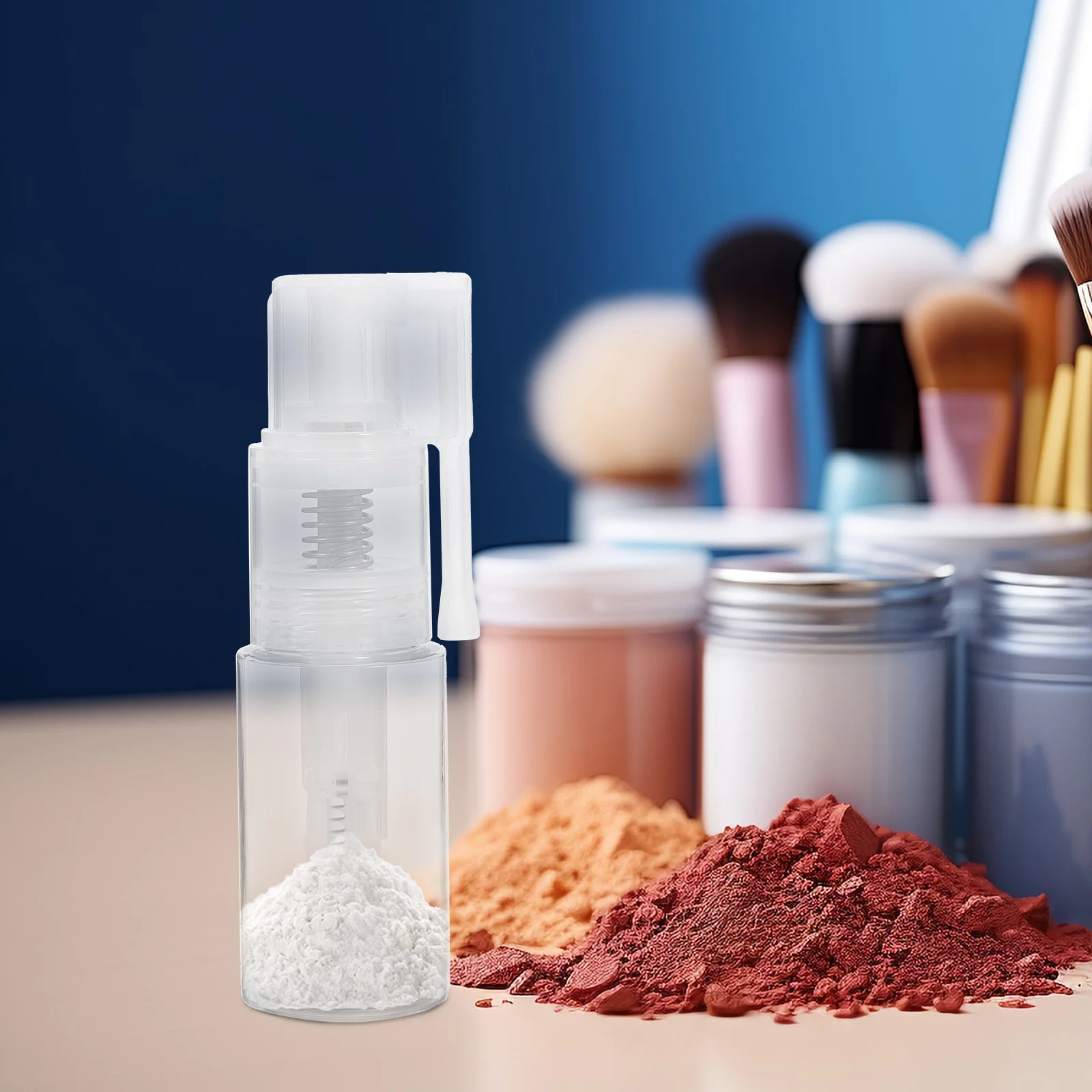 2Pcs Powder Spray Bottles Long Nozzle Refillable Portable Dry Powder Container Spray Dispenser for Barbershop Baking Hair Use
2Pcs Powder Spray Bottles Long Nozzle Refillable Portable Dry Powder Container Spray Dispenser for Barbershop Baking Hair Use