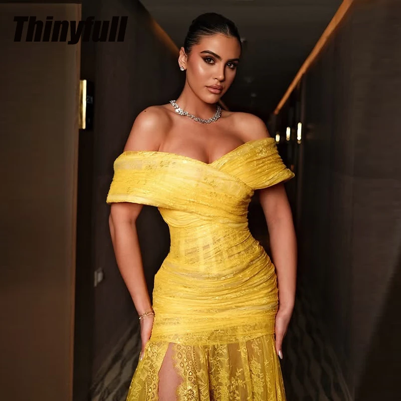 Thinyfull Mermaid Lace Arab Prom Dress 2026 Off Shoulder Evening Party Dress Vestidos De Fiesta Elegantes Party Gown Customized
Thinyfull Mermaid Lace Arab Prom Dress 2026 Off Shoulder Evening Party Dress Vestidos De Fiesta Elegantes Party Gown Customized