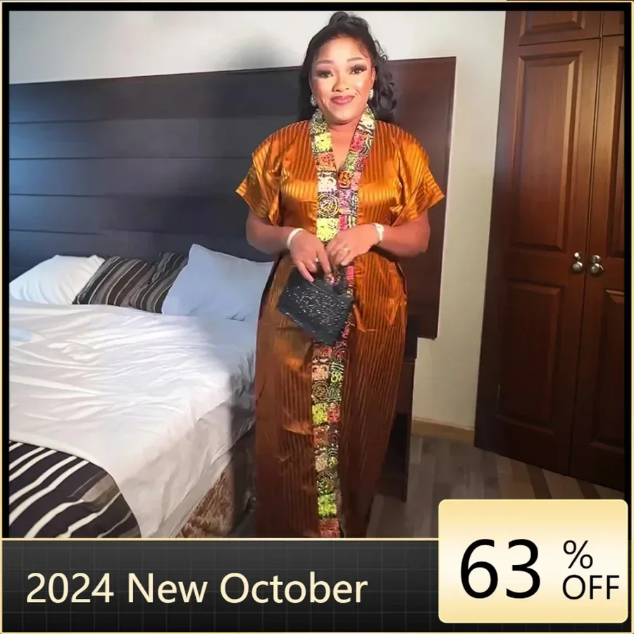 Abayas For Women Dubai African Muslim Fashion Dress Caftan Marocain Evening Party Dresses Satin Boubou Robe Djellaba Femme 2024
Abayas For Women Dubai African Muslim Fashion Dress Caftan Marocain Evening Party Dresses Satin Boubou Robe Djellaba Femme 2024