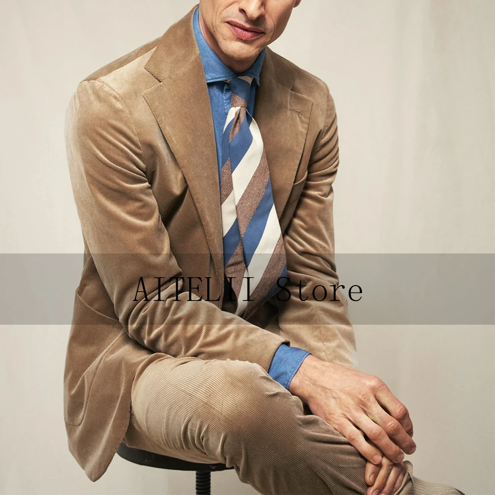 Мужской вельветовый костюм-двойка Мужские полные костюмы для мужчин Роскошный деловой костюм для взрослых Мужской комплект Полные элегантные мужские костюмы ، Мужской
Мужской вельветовый костюм-двойка Мужские полные костюмы для мужчин Роскошный деловой костюм для взрослых Мужской комплект Полные элегантные мужские костюмы ، Мужской