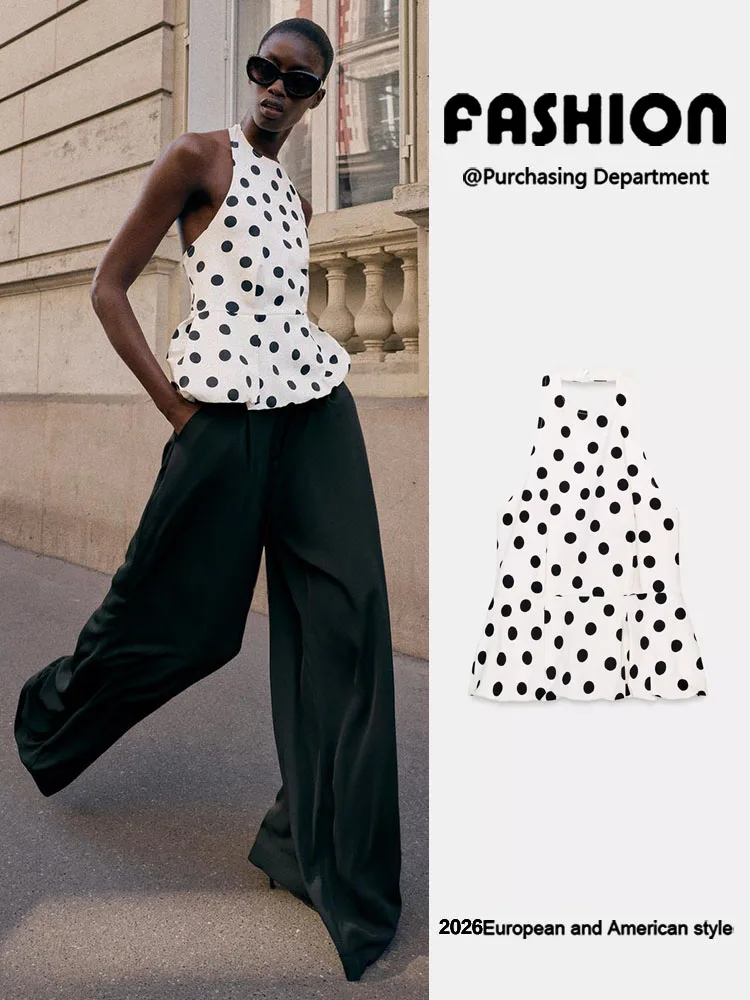 Summer New Women's Faionable Bal Neline Balloon Svel round Ne Pullover Polka Dot Top Versatile Ele
Summer New Women's Faionable Bal Neline Balloon Svel round Ne Pullover Polka Dot Top Versatile Ele