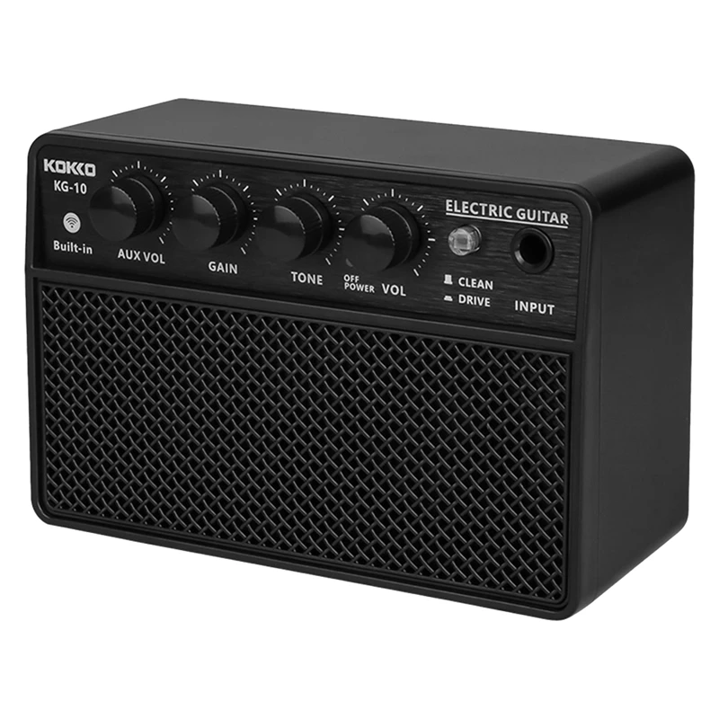Hot AD-KOKKO KG-10 Electric Guitar Amplifier Portable Guitar Practice Speaker Rechargeable Mini Bluetooth Guitar Audio Amplifier
Hot AD-KOKKO KG-10 Electric Guitar Amplifier Portable Guitar Practice Speaker Rechargeable Mini Bluetooth Guitar Audio Amplifier