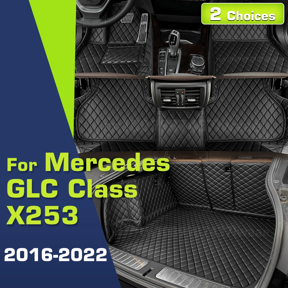 Автомобильные коврики для Benz GLC Class X253 2015-2019 2018 2017 16, коврики для багажника на заказ, автомобильные подкладки для ног, коврик, аксессуары для интерьера
Автомобильные коврики для Benz GLC Class X253 2015-2019 2018 2017 16, коврики для багажника на заказ, автомобильные подкладки для ног, коврик, аксессуары для интерьера