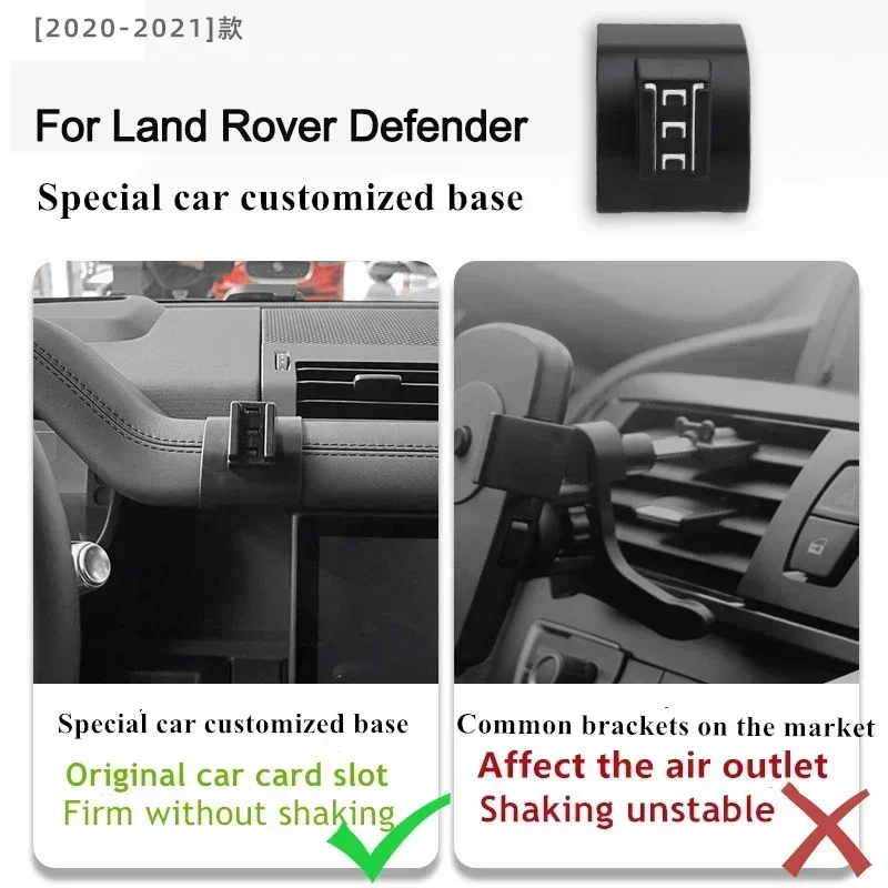 2020-2023 For Land Rover Defender Mobile Phone Holder Wireless Charger Car Phones Mount Navigation Bracket GPS Support
2020-2023 For Land Rover Defender Mobile Phone Holder Wireless Charger Car Phones Mount Navigation Bracket GPS Support