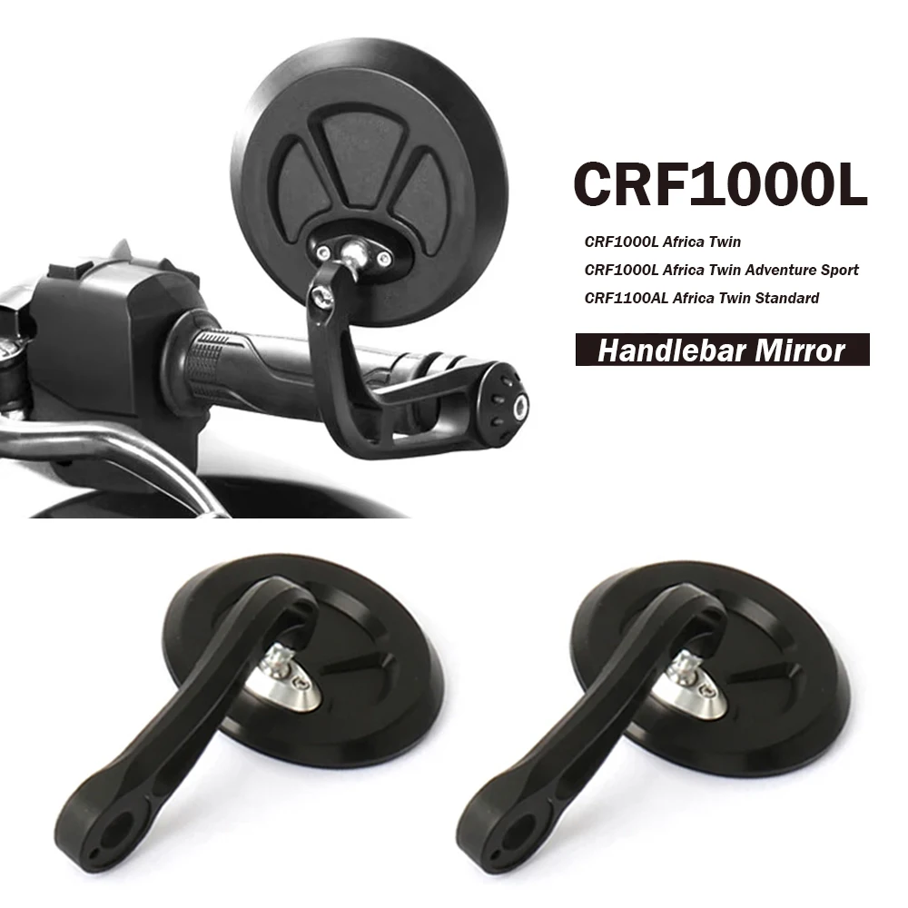 For Honda CRF1100AL Africa Twin Standard CRF1000L CRF1100L New Motorcycle Handlebar Bar End Side Rearview Mirrors Rotatable
For Honda CRF1100AL Africa Twin Standard CRF1000L CRF1100L New Motorcycle Handlebar Bar End Side Rearview Mirrors Rotatable