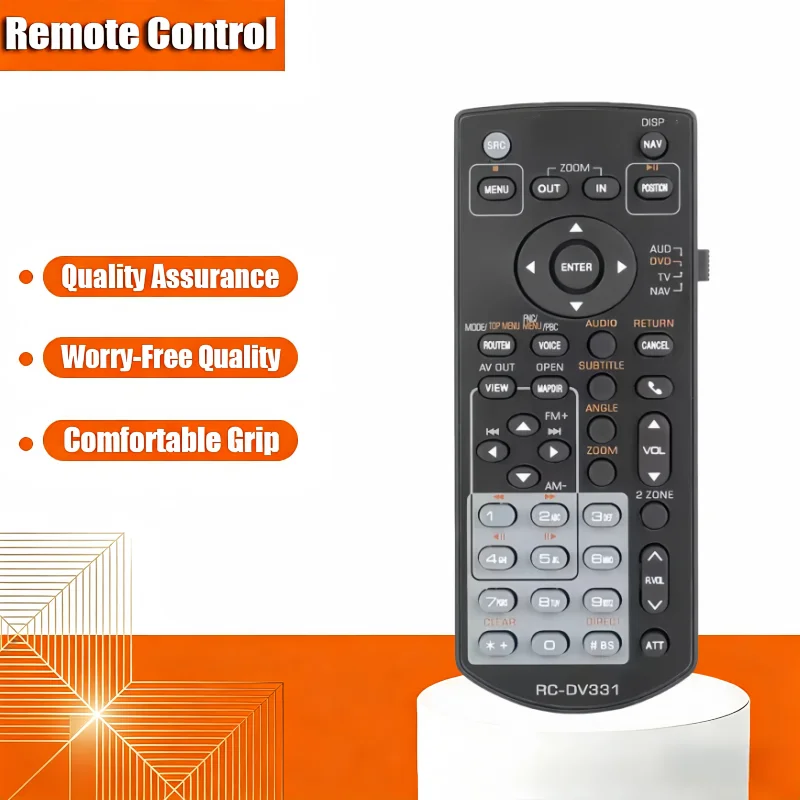 RC‑DV331 Remote Control Perfect Replacement Replacement Remote Control Sensitive Keys New for DDX896 for DNX6160 for DNX6460BT
RC‑DV331 Remote Control Perfect Replacement Replacement Remote Control Sensitive Keys New for DDX896 for DNX6160 for DNX6460BT