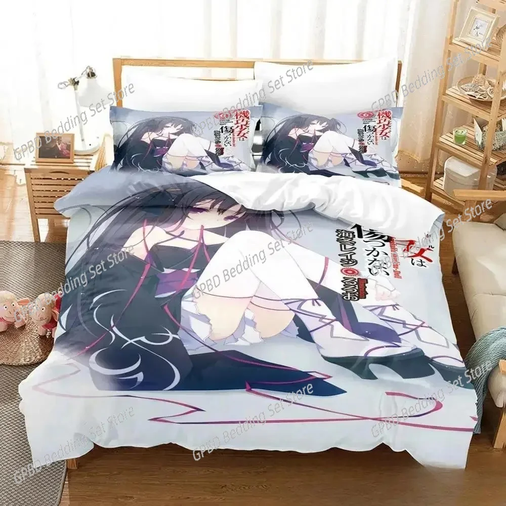 New Anime Unbreakable Machine-Doll Bedding Set Duvet Cover Bed Set Quilt Cover Pillowcase Comforter king Queen Size Boys Adult
New Anime Unbreakable Machine-Doll Bedding Set Duvet Cover Bed Set Quilt Cover Pillowcase Comforter king Queen Size Boys Adult