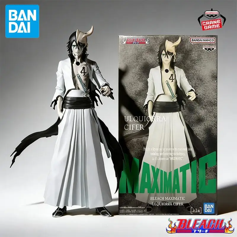 Оригинальные фигурки Bandai Banpresto BLEACH MAXIMATIC ULQUIORRA CIFER, аниме-фигурки, мультяшные куклы, модели, игрушки, подарки
Оригинальные фигурки Bandai Banpresto BLEACH MAXIMATIC ULQUIORRA CIFER, аниме-фигурки, мультяшные куклы, модели, игрушки, подарки