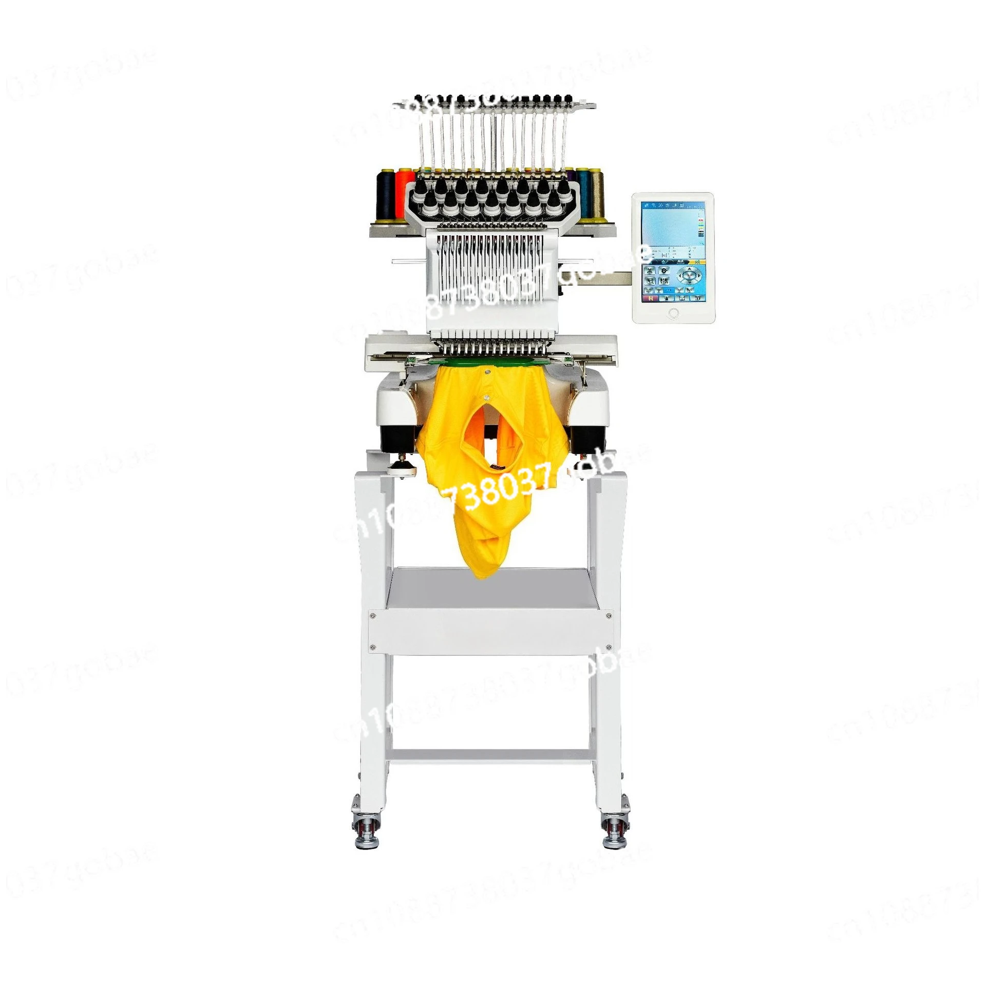 1500 single head automatic computer embroidery machine supports flat embroidery T-shirts into clothes and hats
1500 single head automatic computer embroidery machine supports flat embroidery T-shirts into clothes and hats