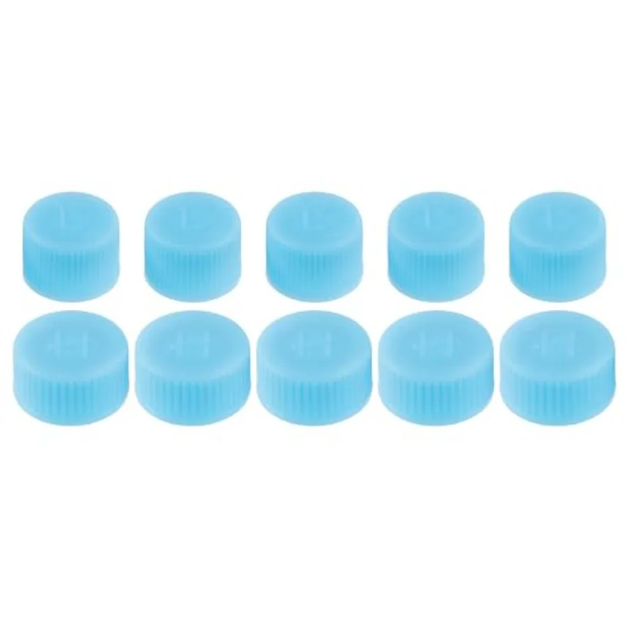 5 Pair ID 0.61" Air Conditioner Valve Caps Air Valve Cap Dust Seal Cover Kit for Car AC System Air Conditioning Reparing ABS Pl
5 Pair ID 0.61" Air Conditioner Valve Caps Air Valve Cap Dust Seal Cover Kit for Car AC System Air Conditioning Reparing ABS Pl