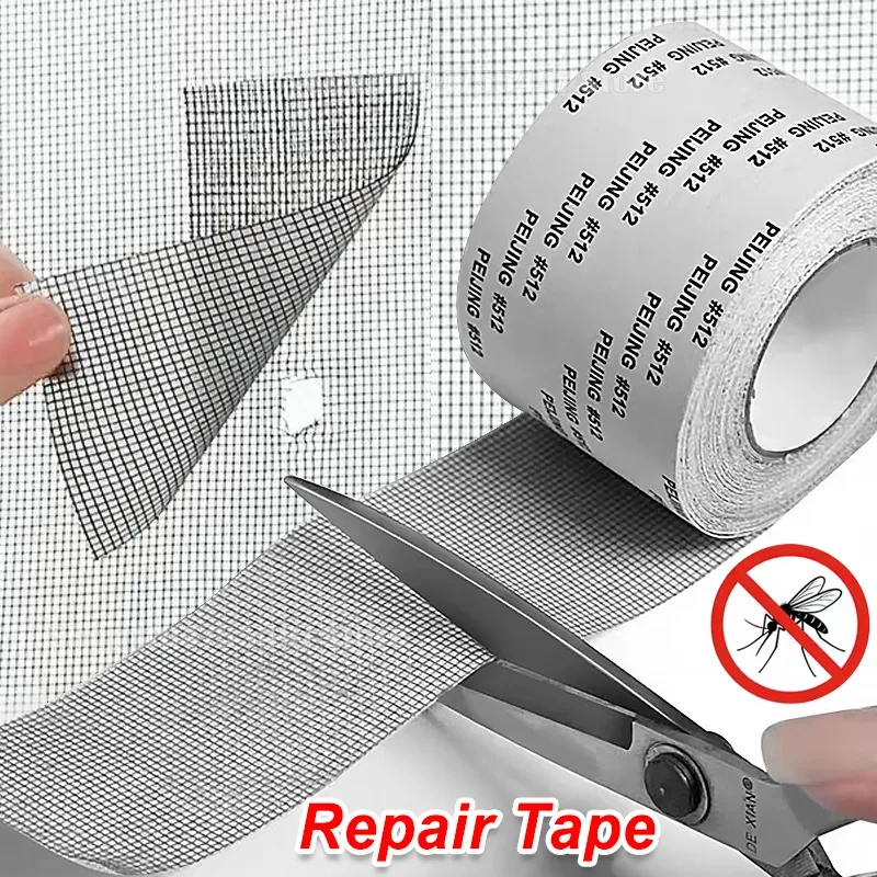 Anti-mosquito Window Mosquito Net Repair Tape Self-Adhesive Window Screen Repair Patch Anti-Insect Fly Mesh Broken Holes Tapes
Anti-mosquito Window Mosquito Net Repair Tape Self-Adhesive Window Screen Repair Patch Anti-Insect Fly Mesh Broken Holes Tapes