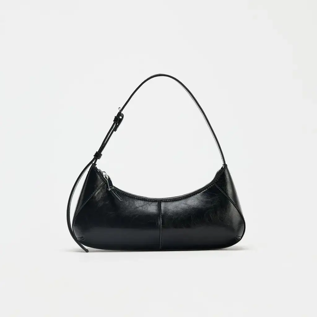 WOMEN'S ELONGATED SHOULDER BAG, Solid Color Half-Moon Shoulder Bags, Luxury Design Handbag Purse For Women
WOMEN'S ELONGATED SHOULDER BAG, Solid Color Half-Moon Shoulder Bags, Luxury Design Handbag Purse For Women