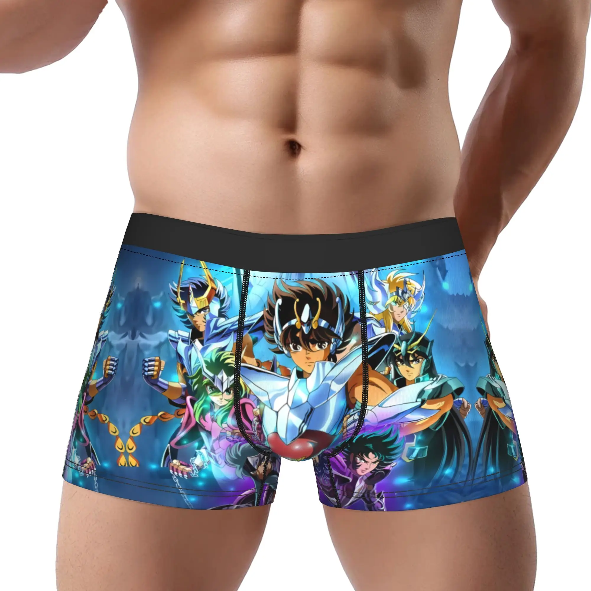 Saint Seiya Anime Underwear Man Polyester Boxer Briefs Underpants Printed
Saint Seiya Anime Underwear Man Polyester Boxer Briefs Underpants Printed