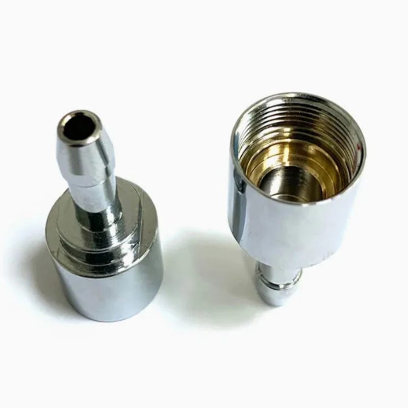 CNC machined stainless steel RF coaxial connector Signal Transmission Connection Accessories RF Signal Transmission Parts
CNC machined stainless steel RF coaxial connector Signal Transmission Connection Accessories RF Signal Transmission Parts
