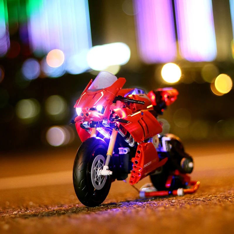 Creative Series LED Light Kit Fit For 42107 Ducati Motorcycle Model Modified Lamp Accessories Not Include Building Blocks
Creative Series LED Light Kit Fit For 42107 Ducati Motorcycle Model Modified Lamp Accessories Not Include Building Blocks
