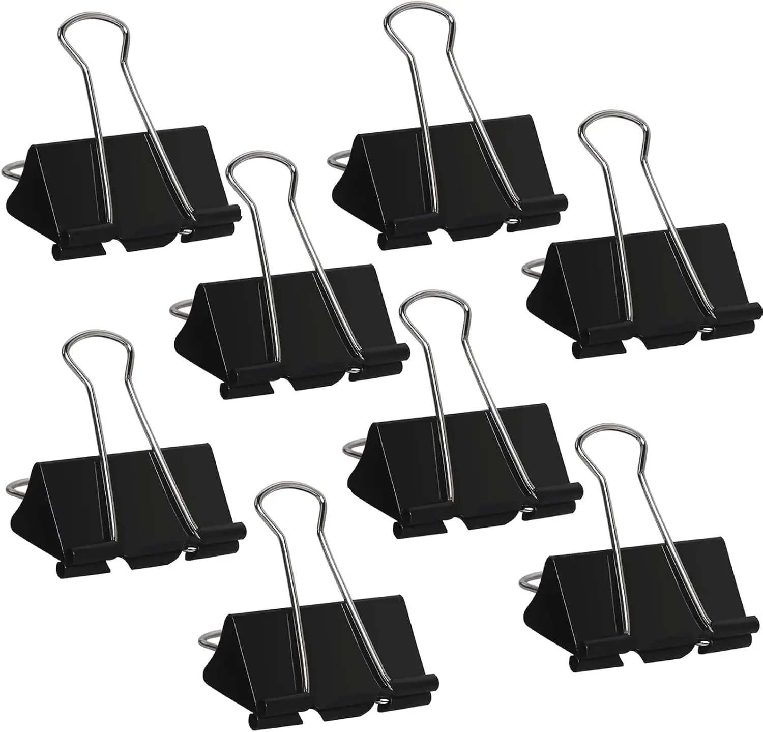 60 Pack Large Binder Clips, 1.6 Inch Heavy Duty Paper Clamps for Office Home School Supplies, Black
60 Pack Large Binder Clips, 1.6 Inch Heavy Duty Paper Clamps for Office Home School Supplies, Black