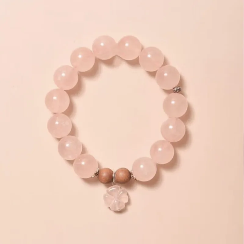 Pink Crystal Bracelet Women Recruit Peach Blossom Wang Marriage Pink Crystal Horse Powder Peach Blossom Pink Crystal Bracelet Gi
Pink Crystal Bracelet Women Recruit Peach Blossom Wang Marriage Pink Crystal Horse Powder Peach Blossom Pink Crystal Bracelet Gi