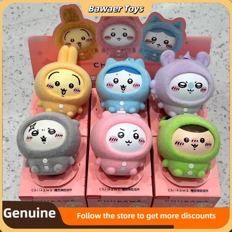 Genuine Chiikawa Pajama Face-Changing Expression Pendant Vinyl Blind Box Cute Doll Backpack Key Decorative Pendant Gift For Kids
Genuine Chiikawa Pajama Face-Changing Expression Pendant Vinyl Blind Box Cute Doll Backpack Key Decorative Pendant Gift For Kids