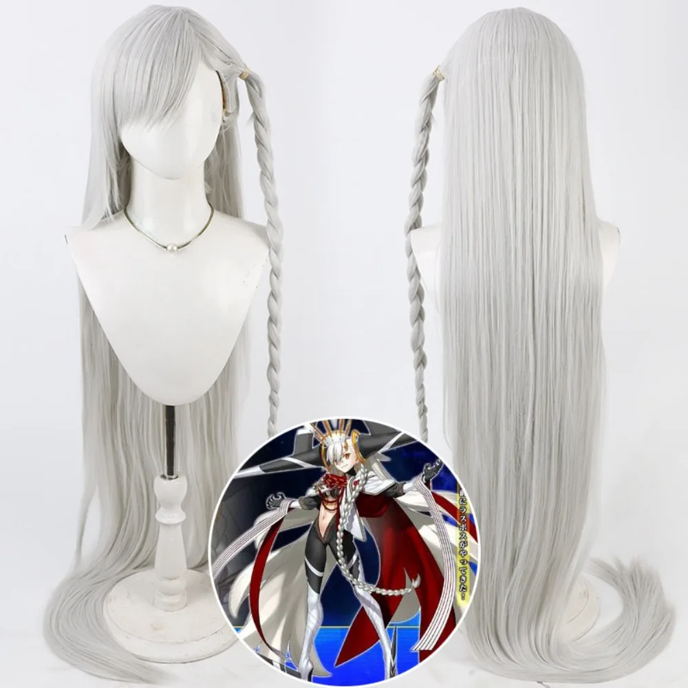 FGO Olga Marie AnimusphereCosplay Wig Long Straight Silver White Hair Realistic Scalp
FGO Olga Marie AnimusphereCosplay Wig Long Straight Silver White Hair Realistic Scalp