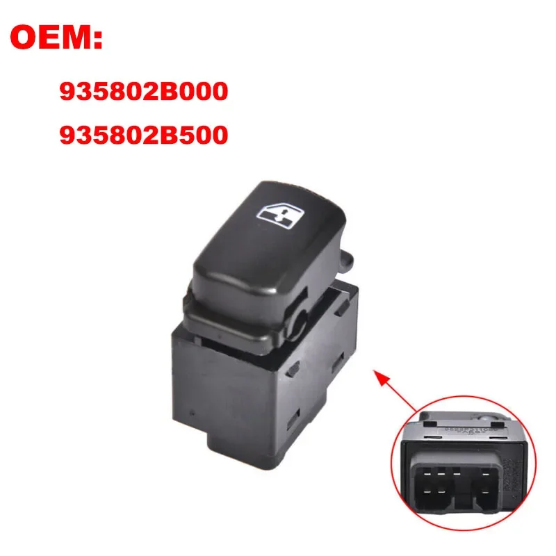 Rear Power Window Switch For Hyundai SANTA FE 2007 2008 2009 2010 2011 2012 935802B000 935802B500
Rear Power Window Switch For Hyundai SANTA FE 2007 2008 2009 2010 2011 2012 935802B000 935802B500
