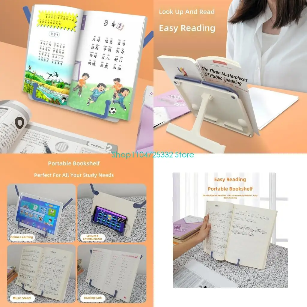 P5EA Foldable Sheet Music Stand Adjustable Textbook Stand with Page Clip for Reading
P5EA Foldable Sheet Music Stand Adjustable Textbook Stand with Page Clip for Reading