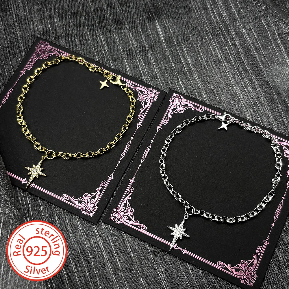 Luxury 925 Sterling Silver Zircon Star Bracelets For Women Girls Gold Plated Adjustable Hand Chain Party Charm Jewelry Gifts
Luxury 925 Sterling Silver Zircon Star Bracelets For Women Girls Gold Plated Adjustable Hand Chain Party Charm Jewelry Gifts