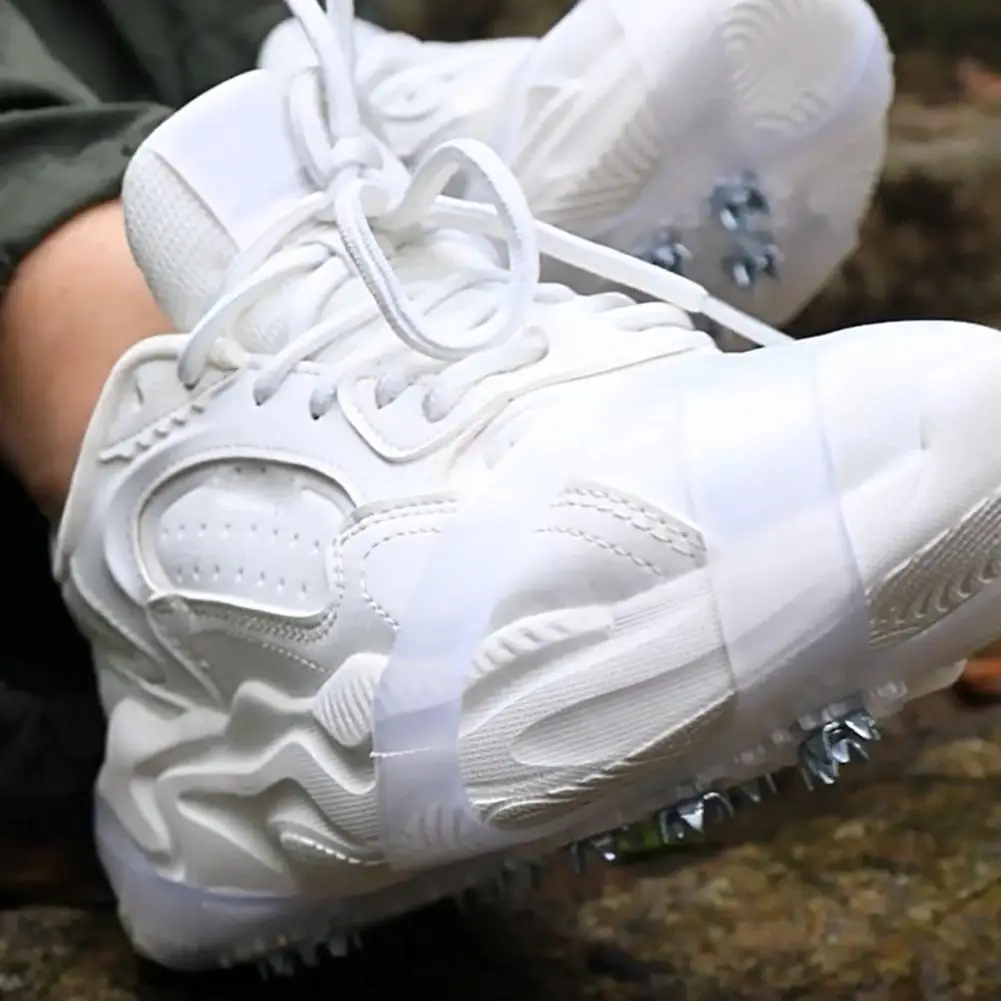 10 Teeth Ice Gripper Spike For Shoes Winter Outdoor Anti-Slip Hiking Mountain Climbing Ice Snow Crampons Anti-slip Shoe Covers
10 Teeth Ice Gripper Spike For Shoes Winter Outdoor Anti-Slip Hiking Mountain Climbing Ice Snow Crampons Anti-slip Shoe Covers