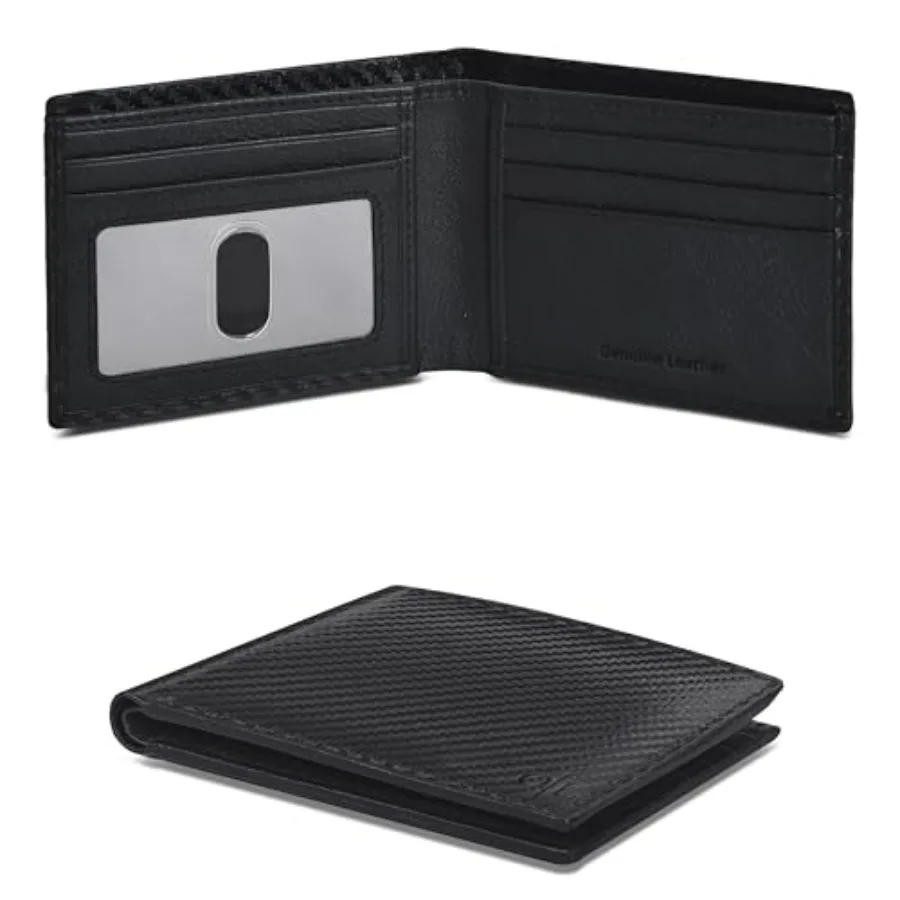 Slim Leather Wallet for Men - RFID Blocking Slim Minimalist Front Pocket - Thin and Stylish with ID Window, Gift For Men Small,
Slim Leather Wallet for Men - RFID Blocking Slim Minimalist Front Pocket - Thin and Stylish with ID Window, Gift For Men Small,