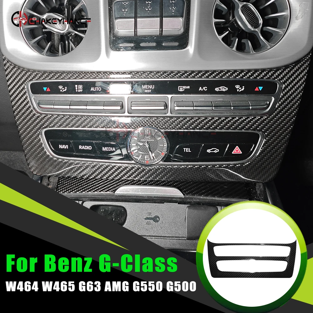 For Benz G Class W464 W465 G500 G63 2019-2025 Real Carbon Fiber Car Center Console Panel Stickers Interior Accessories
For Benz G Class W464 W465 G500 G63 2019-2025 Real Carbon Fiber Car Center Console Panel Stickers Interior Accessories