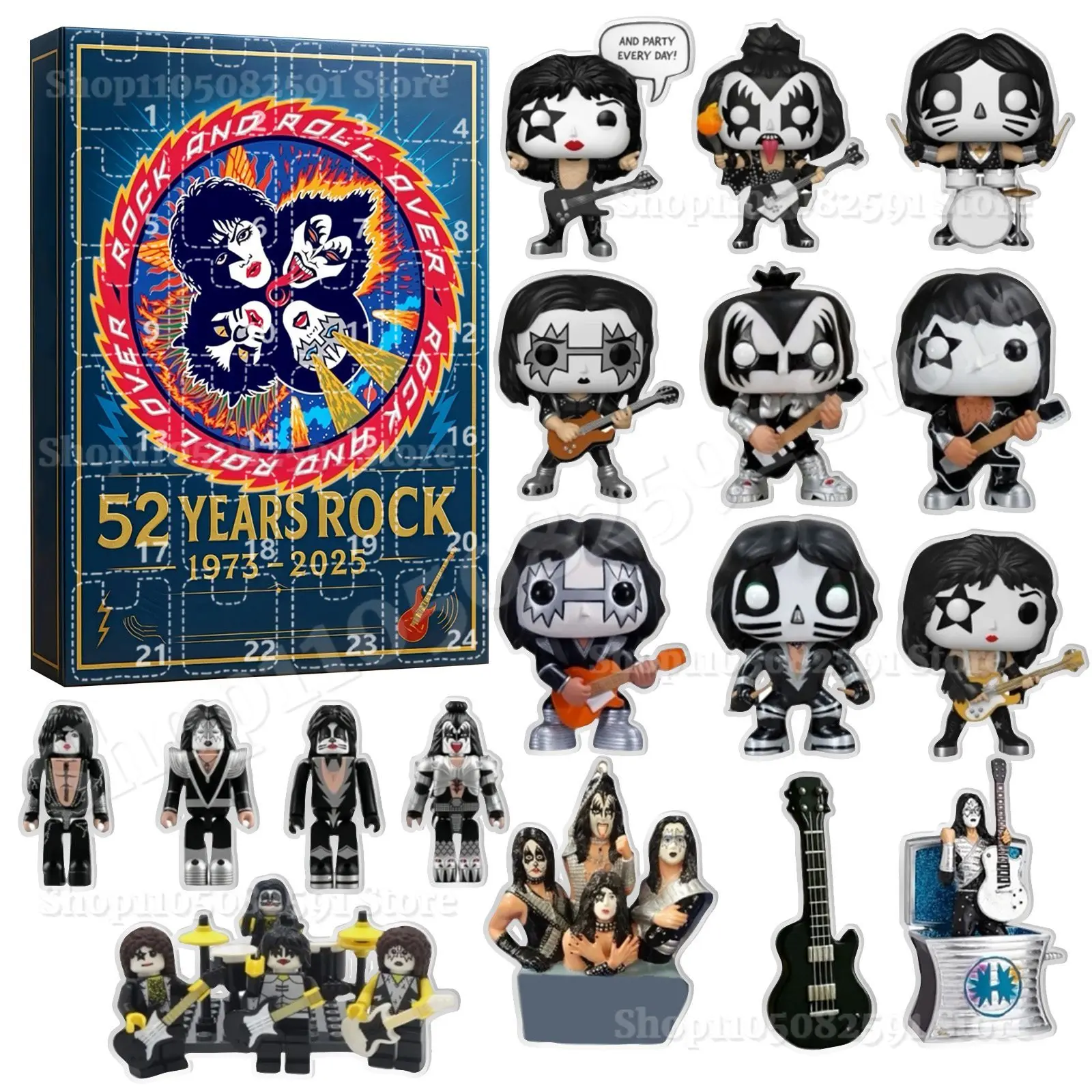 2D Acrylic Kiss Band Pendants Blind Box (24pcs/box) Anniversary Christmas Countdown Calendar Blind Box Party Home Decorations
2D Acrylic Kiss Band Pendants Blind Box (24pcs/box) Anniversary Christmas Countdown Calendar Blind Box Party Home Decorations