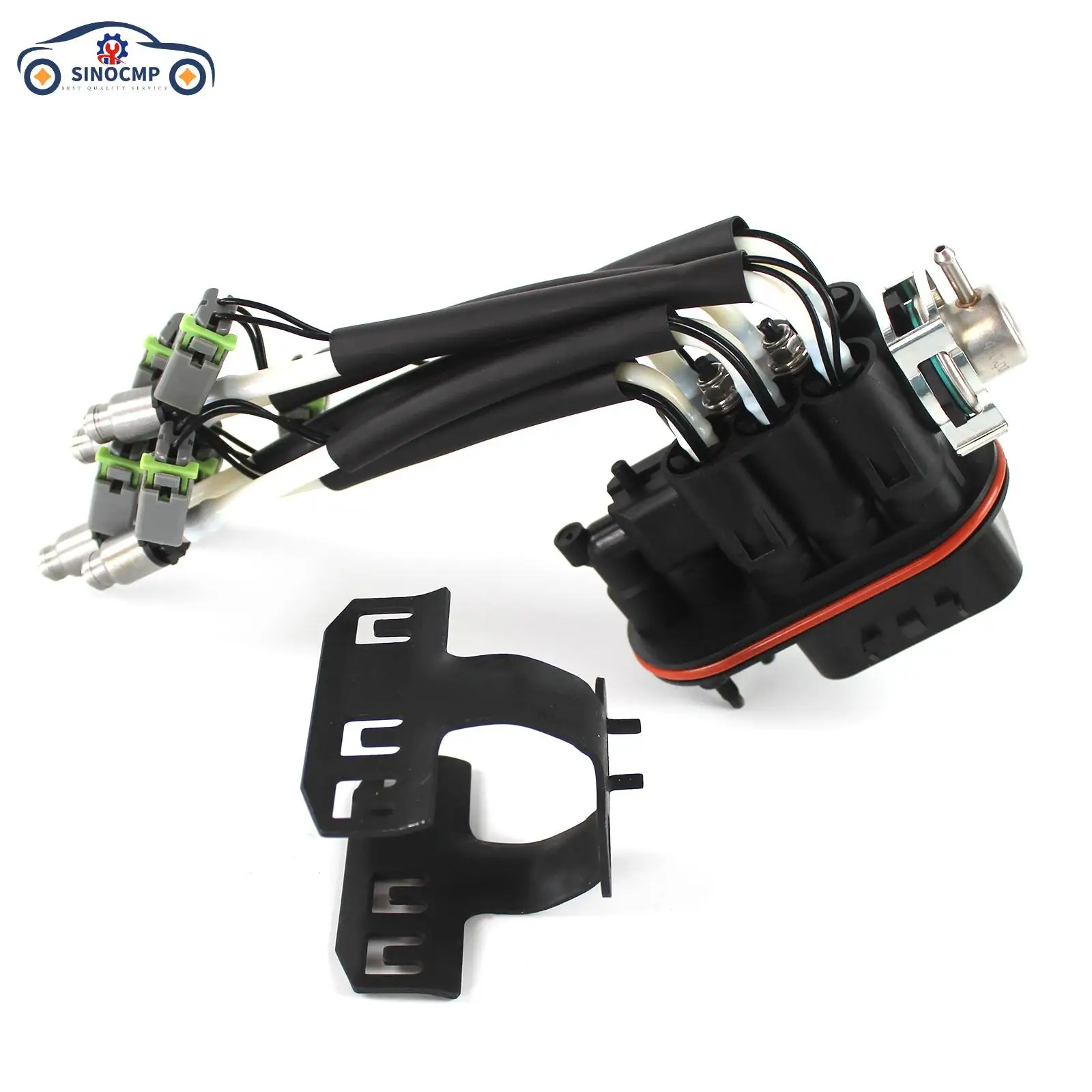 FJ503 12568332 17113673 322-04819 SINOCMP 1Set New Central Fuel Spider Injector W/ Bracket For Chevy Gmc Pickup Truck 4.3L
FJ503 12568332 17113673 322-04819 SINOCMP 1Set New Central Fuel Spider Injector W/ Bracket For Chevy Gmc Pickup Truck 4.3L