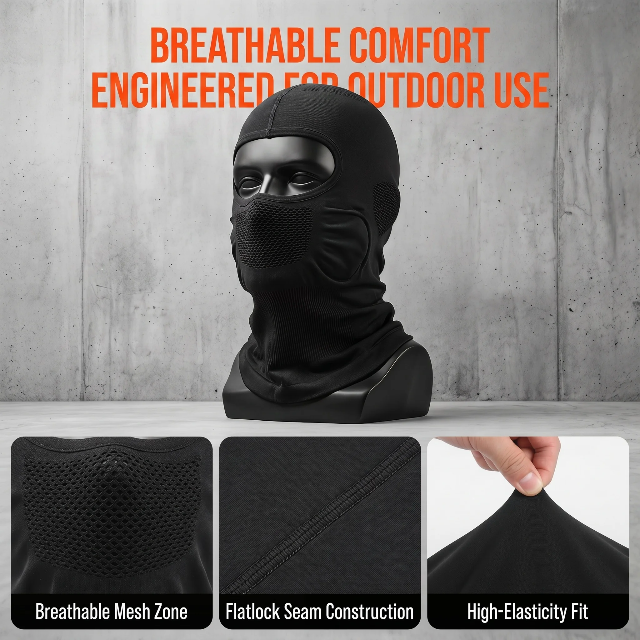 Tactical Balaclava Mesh Face Mask Breathable Lightweight Steel Mesh Full Face Cover for Airsoft Paintball Hunting
Tactical Balaclava Mesh Face Mask Breathable Lightweight Steel Mesh Full Face Cover for Airsoft Paintball Hunting