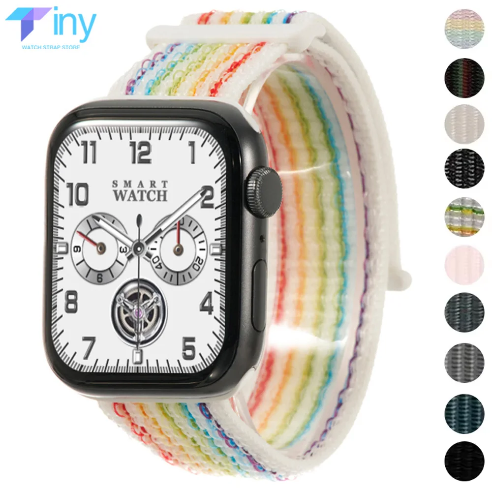 Нейлоновый ремешок для Apple Watch Band Ultra 2 49 мм 46 мм 42 мм 45 мм 44 мм 40 мм 41 мм Браслет-петля для Iwatch Series 10 9 8 7 6 SE 5 4 3
Нейлоновый ремешок для Apple Watch Band Ultra 2 49 мм 46 мм 42 мм 45 мм 44 мм 40 мм 41 мм Браслет-петля для Iwatch Series 10 9 8 7 6 SE 5 4 3