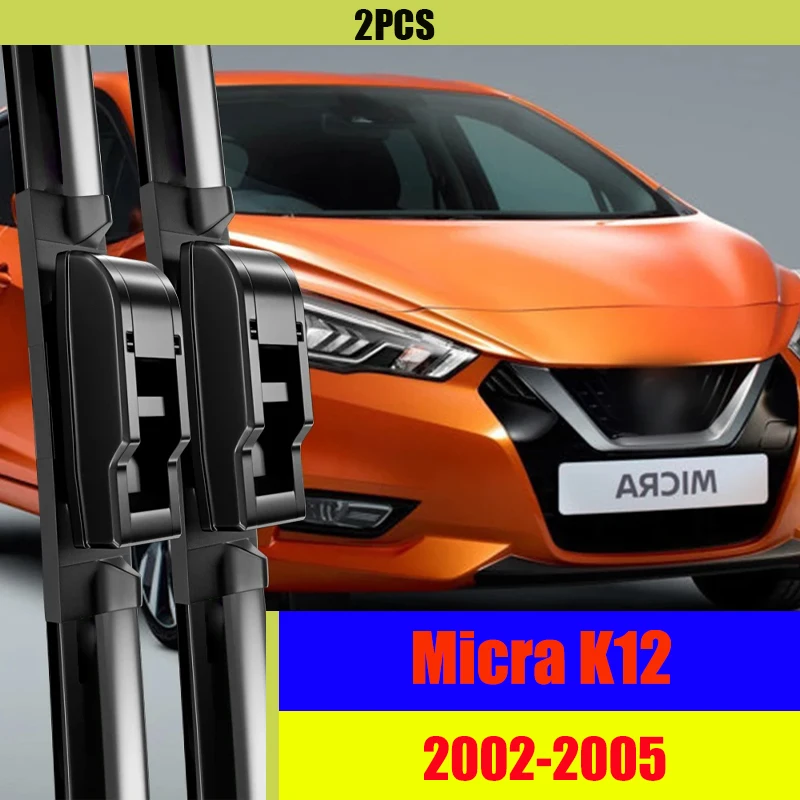 Wiper Front Wiper Blades For Nissan Micra K12 2002 - 2005 Windshield Windscreen Window Brushes 21"+18" Accessories
Wiper Front Wiper Blades For Nissan Micra K12 2002 - 2005 Windshield Windscreen Window Brushes 21"+18" Accessories