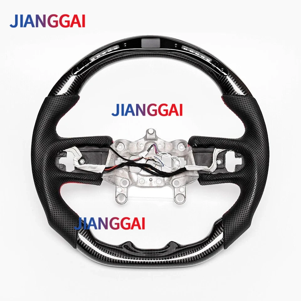 Светодиодный руль из углеродного волокна для Jeep Wrangler JL GLADIATOR 2018-2025 с подогревом, кожаный, автомобильные аксессуары
Светодиодный руль из углеродного волокна для Jeep Wrangler JL GLADIATOR 2018-2025 с подогревом, кожаный, автомобильные аксессуары