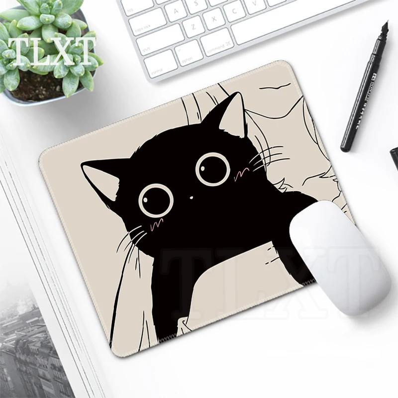 Office Desk Mat Gamer Mousepads Small Mouse Pad Black Cat Desk Pads XXS Mousepad Mouse Mats For Laptop Kawaii Gifts
Office Desk Mat Gamer Mousepads Small Mouse Pad Black Cat Desk Pads XXS Mousepad Mouse Mats For Laptop Kawaii Gifts