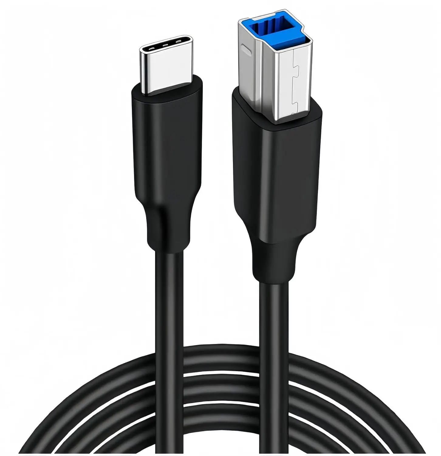 USB C to USB B 3.0 Cable USB 3.0 Type C to Type B Printer Cable Compatible with Docking Station External Hard Drivers Scanner
USB C to USB B 3.0 Cable USB 3.0 Type C to Type B Printer Cable Compatible with Docking Station External Hard Drivers Scanner