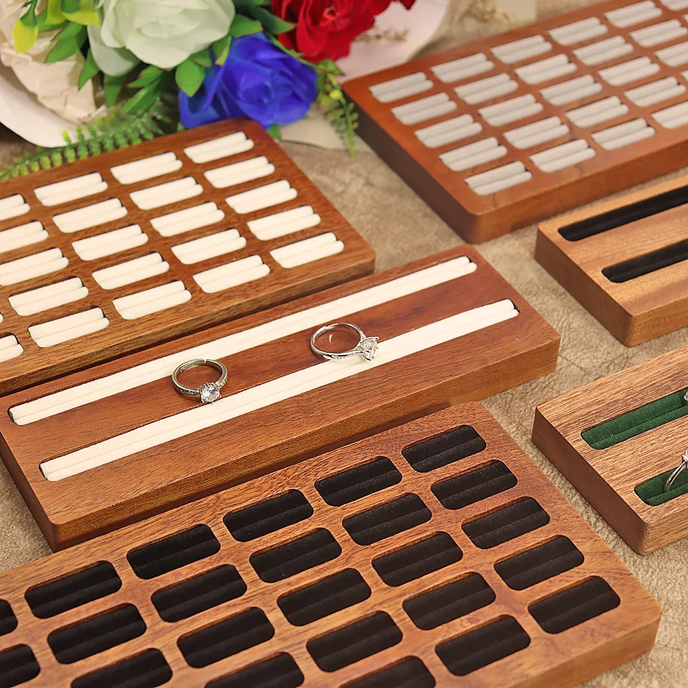 Real Wood Sandalwood Jewelry Display Tray Earring Ring Holder Storage Box Multi-Color Optional Position Card Slot Design
Real Wood Sandalwood Jewelry Display Tray Earring Ring Holder Storage Box Multi-Color Optional Position Card Slot Design