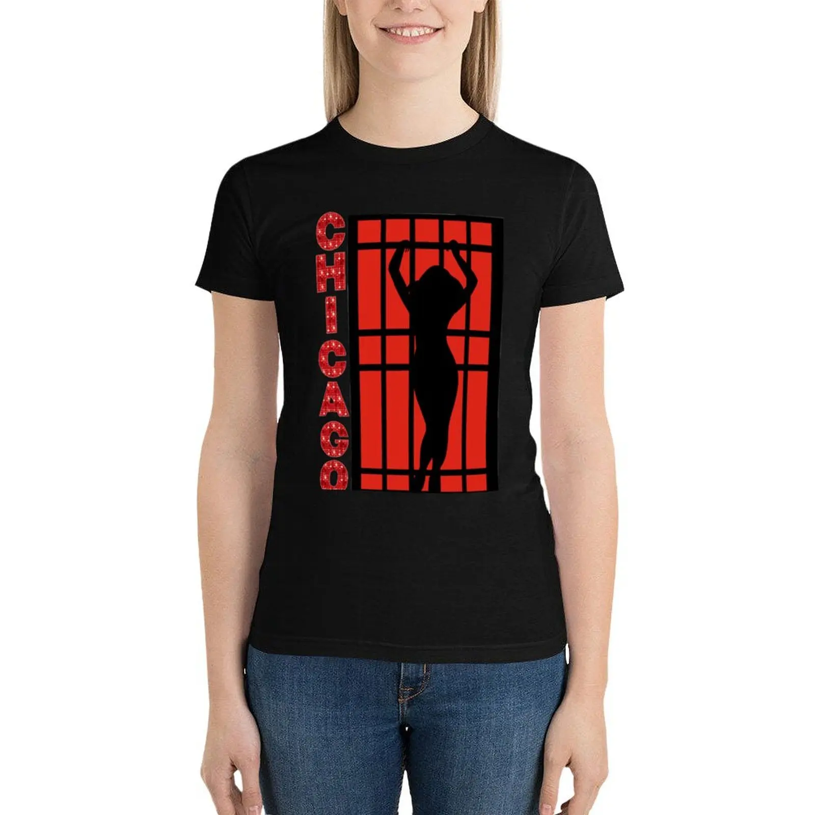 Chicago the Musical T-Shirt summer top animal print shirt for girls aesthetic clothes Blouse workout shirts for Women
Chicago the Musical T-Shirt summer top animal print shirt for girls aesthetic clothes Blouse workout shirts for Women